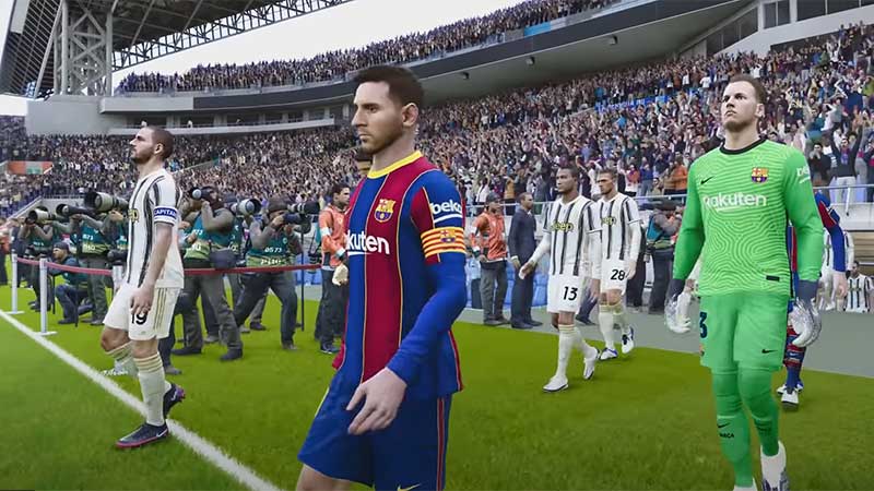 PES 2021 su PS5