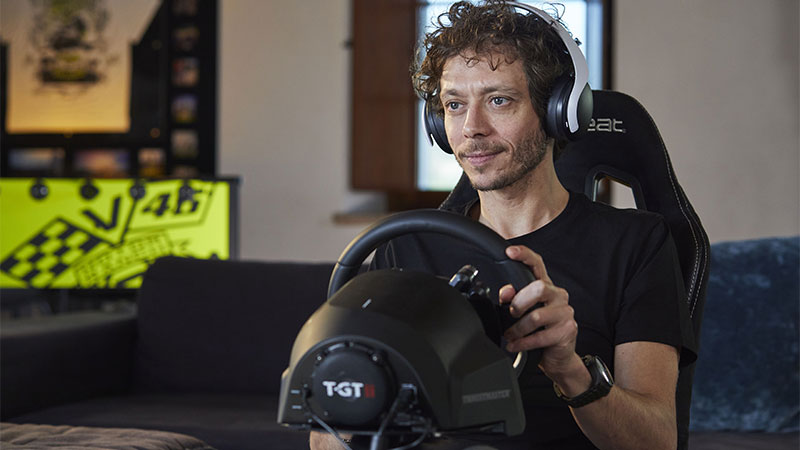 Valentino Rossi torna in pista con Gran Turismo 7