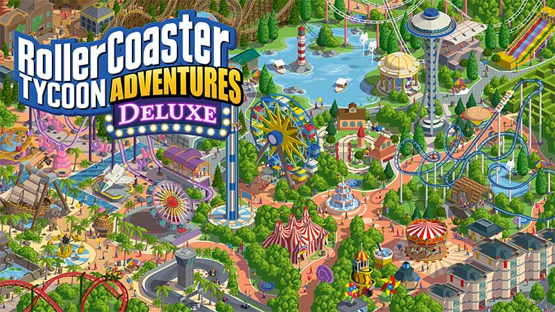 RollerCoaster Tycoon Adventures Deluxe arriva il 1 Novembre
