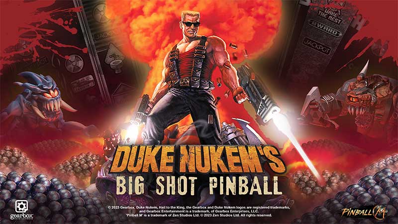 Duke Nukem torna con Big Shot Pinball
