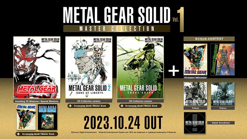 Metal Gear Solid - Disponibile Master Collection Vol.1