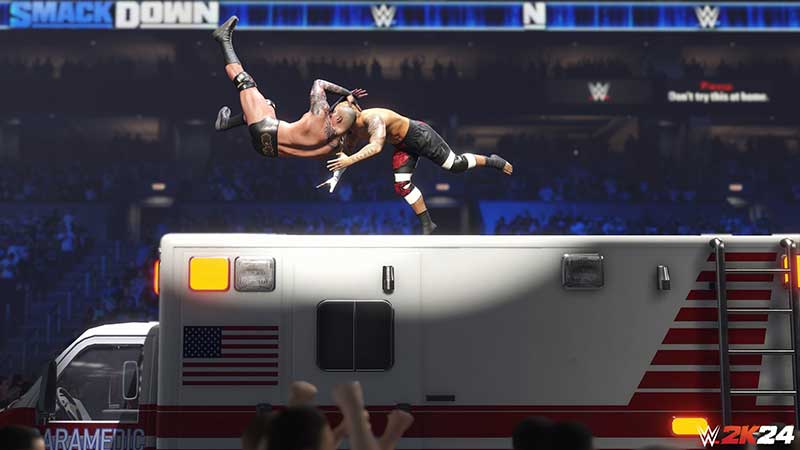 WWE 2K24 Ambulance-Match---Orton-vs-Solo