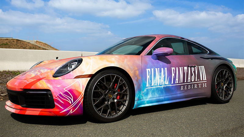 Porsche e Final Fantasy - Una collaborazione prestigiosa