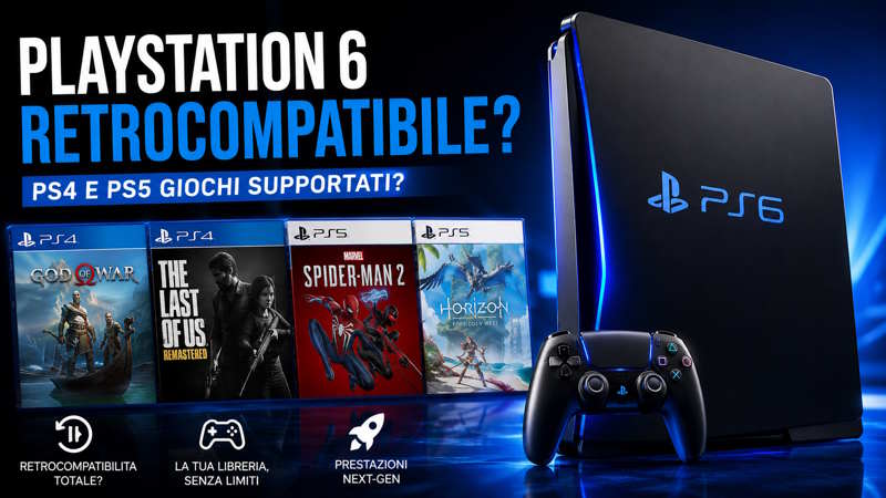 PlayStation 6 retrocompatibile? Un leak accende le speranze
